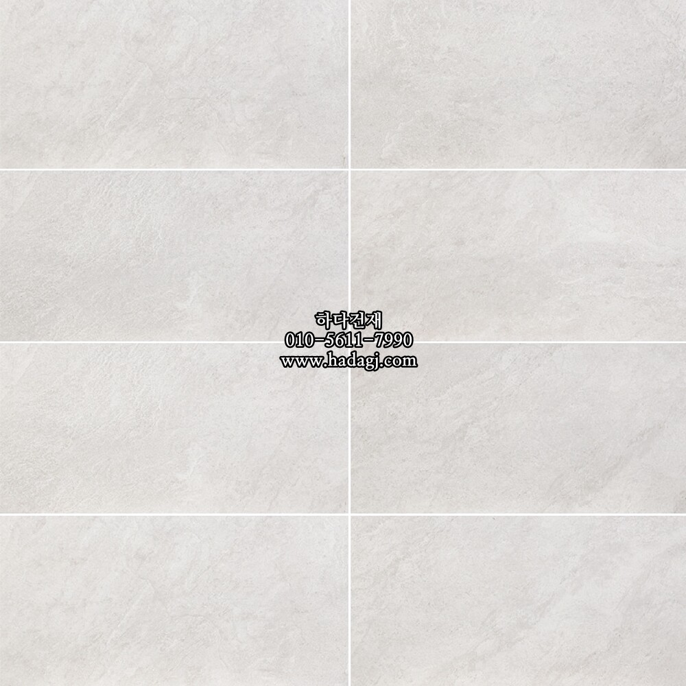 300x600 도기질타일 36D931C 라이트그레이 무광 / 하다건재 세라믹타일