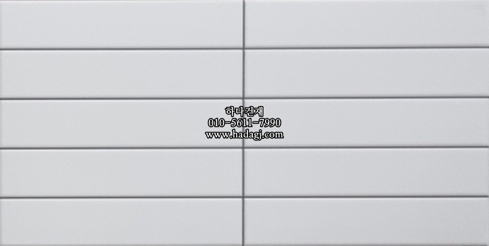 300x600 도기질타일 직사각모자이크 백색무광 EOM2141 / 하다건재 세라믹타일