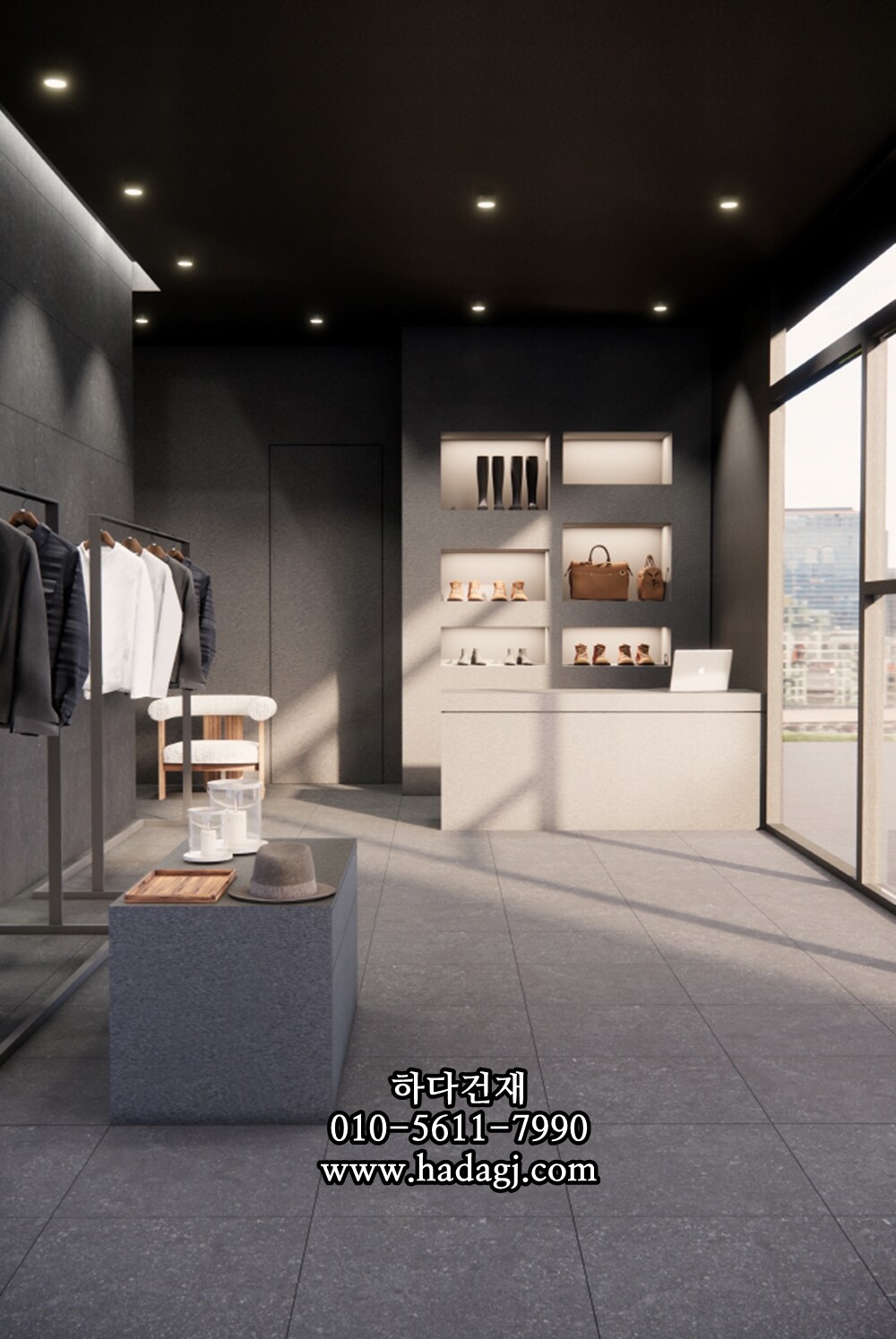 600x600 포세린타일 por66106 / 하다건재 자기질 바닥타일