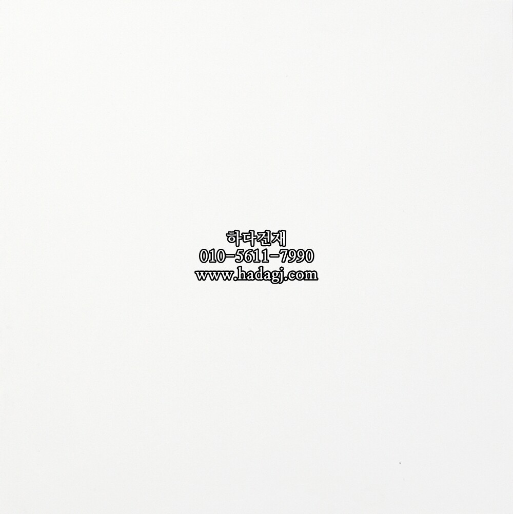 600x600 포세린타일 백색무광 por6000m / 하다건재 자기질 바닥타일