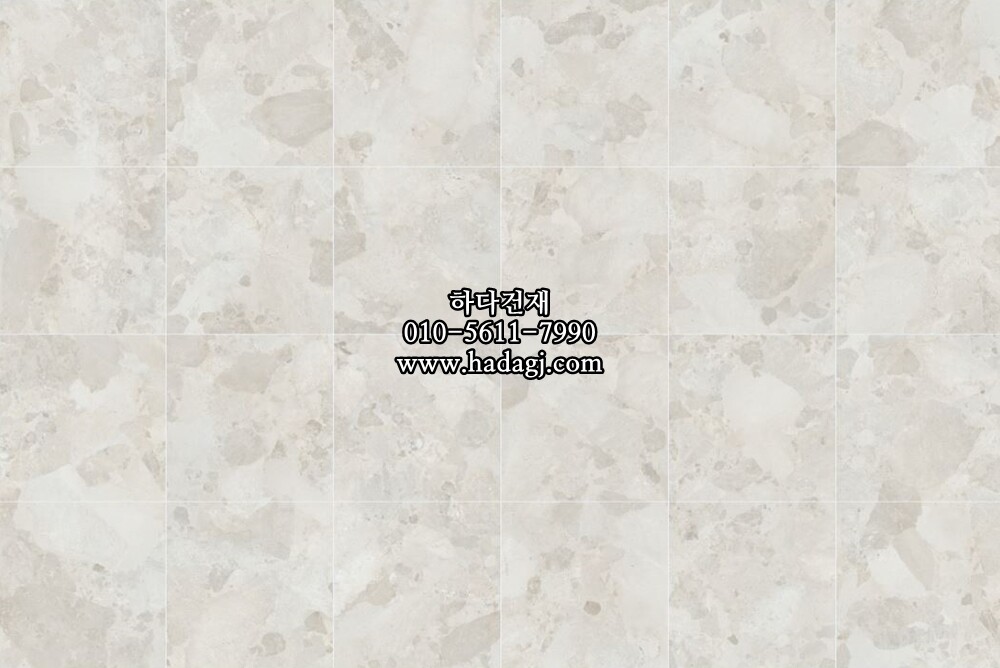 600x600 포세린타일 모네 화이트 / 하다건재 자기질 바닥타일