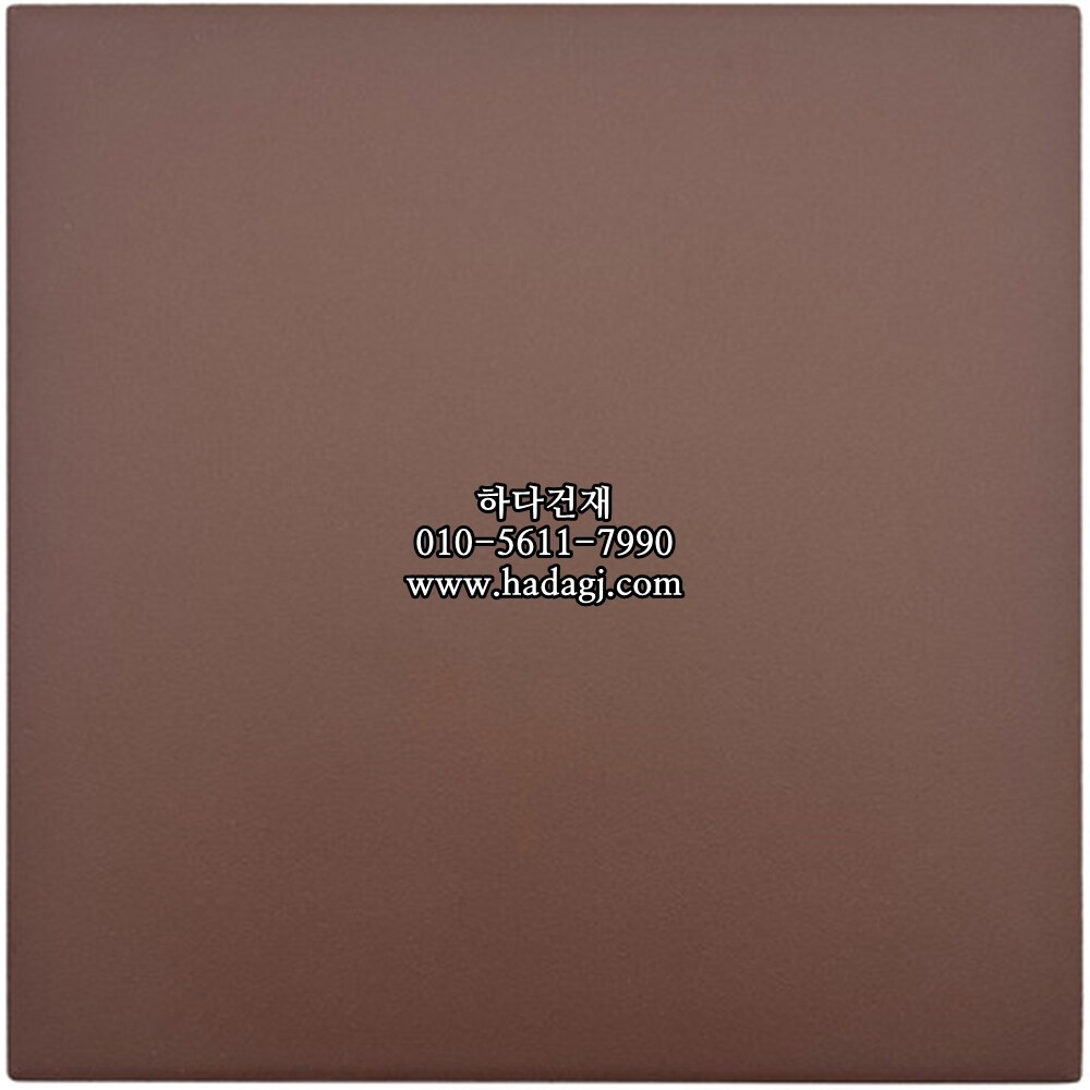 300x300x8.5T 테라코타타일 논슬립 로즈 / 하다건재