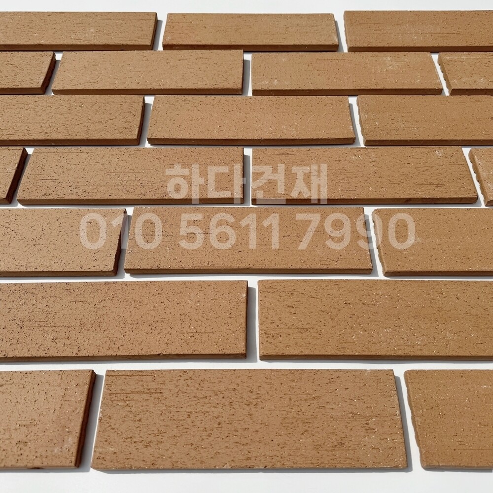 올라운더 점토타일 260x80x12T 오렌지 테라코타타일 / 하다건재