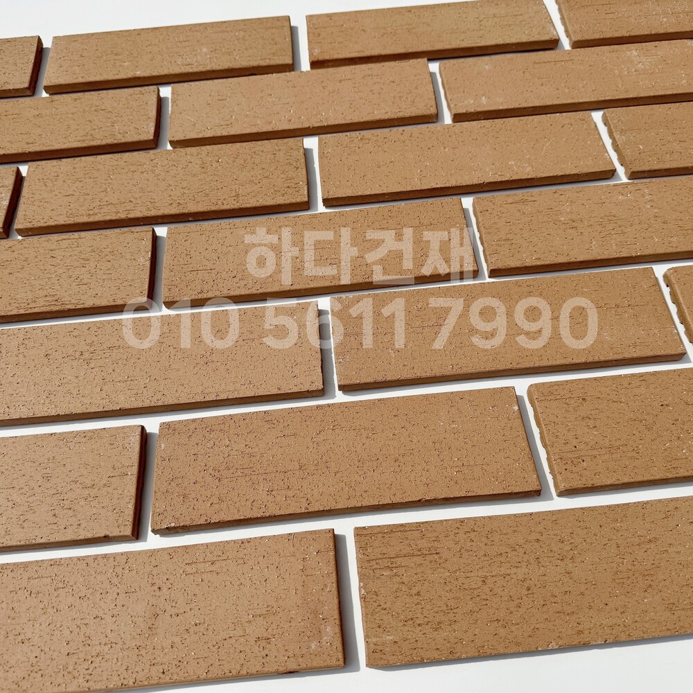 올라운더 점토타일 260x80x12T 오렌지 테라코타타일 / 하다건재