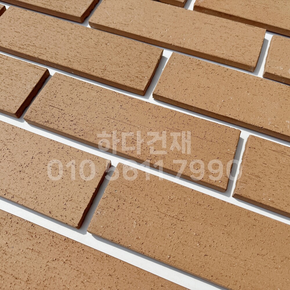 올라운더 점토타일 260x80x12T 오렌지 테라코타타일 / 하다건재