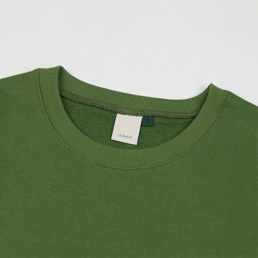 original sweat shirt / green