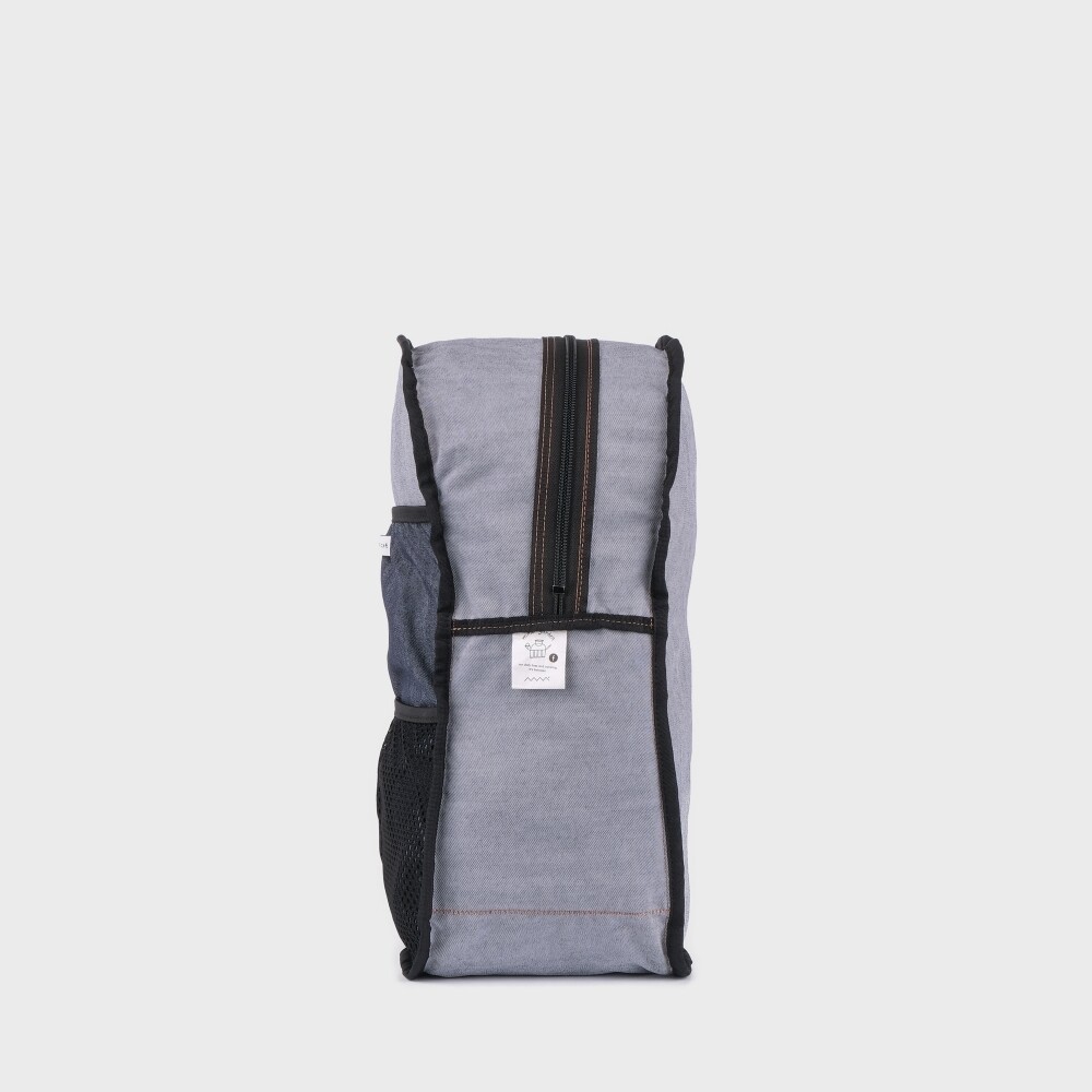 mmo backpack mini / nylon denim blue