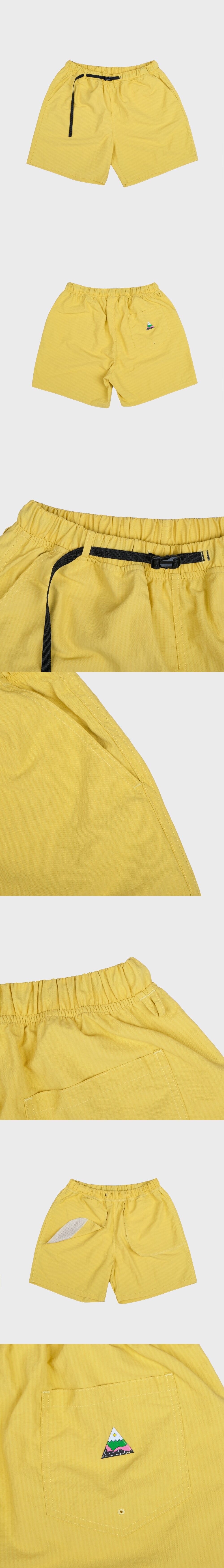 mmo seersucker shorts / yellow