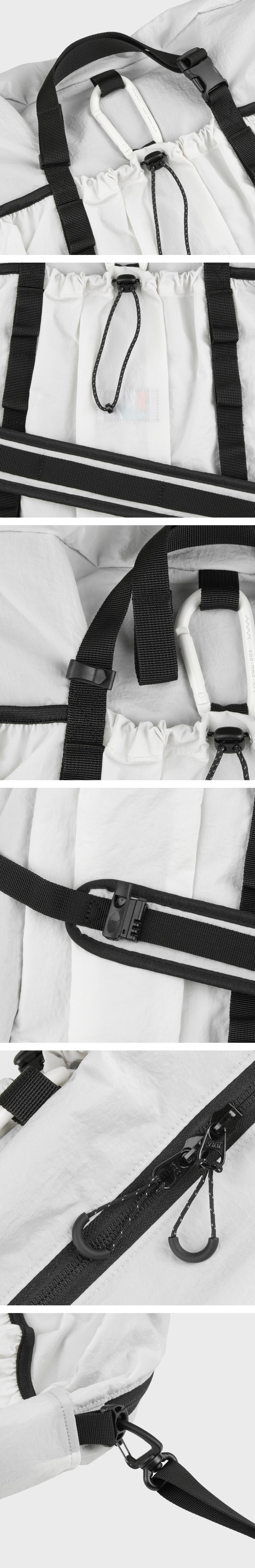 【MMOGARDEN】mmo boston bag 095 nylon slub ボストンバック mmo boston bag 095 nylon slub (3colors)