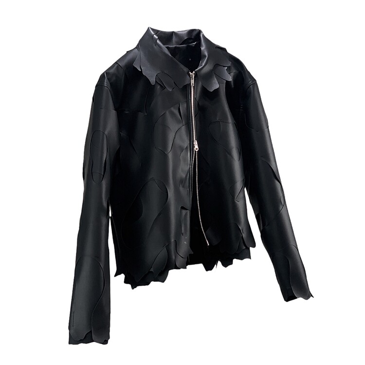 surgery triple leather jacket 'black'