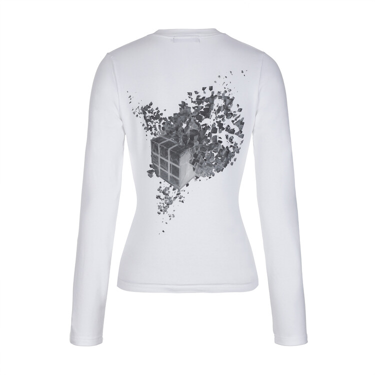 【SURGERY】Women Mindless Slim Long Sleeves White Surgery mindless slim long sleeves 'white'