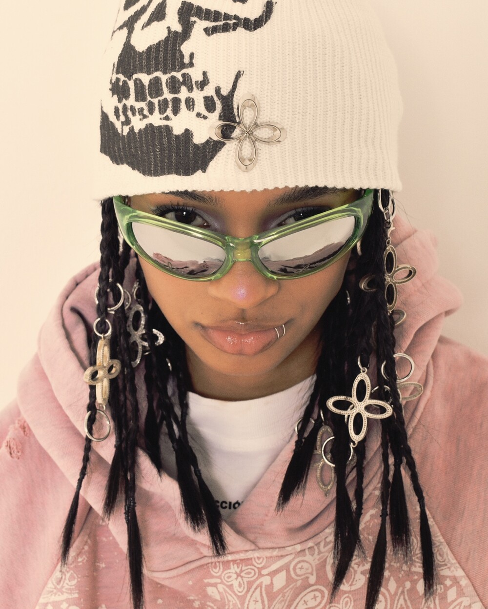 SURGERY サージェリー PAISLEY DESTROYED HOODIE SURGERY（サージェリー）の「【SURGERY / サージェリー】surgery