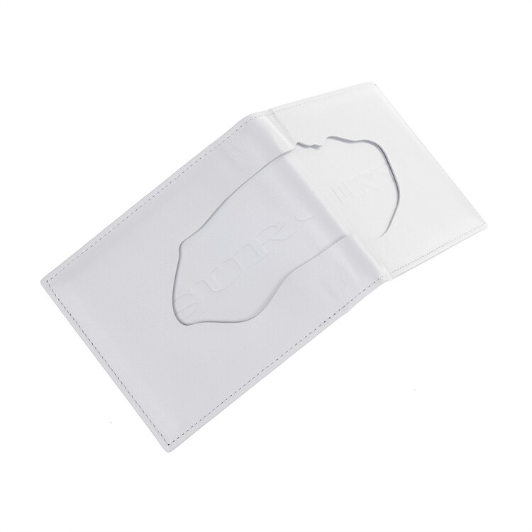 surgery destroyed logo wallet 'white'