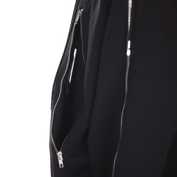 surgery four directions zippers hoodie 'black'