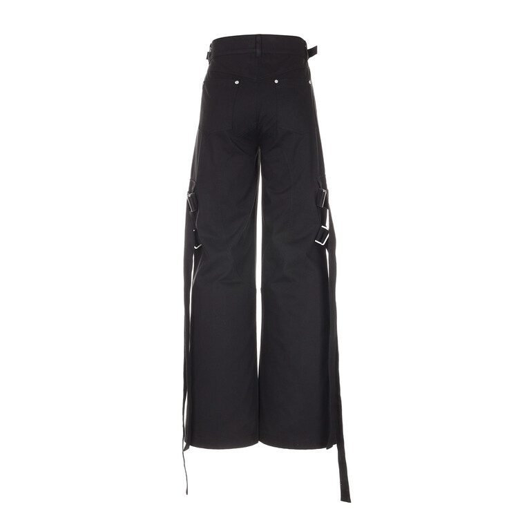 【SURGERY】BONDAGE Cargo Pants Black surgery bondage cargo pants 'black'