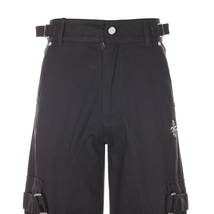 ★SURGERY★ BONDAGE CARGO PANTS BLACK surgery bondage cargo pants 'black'