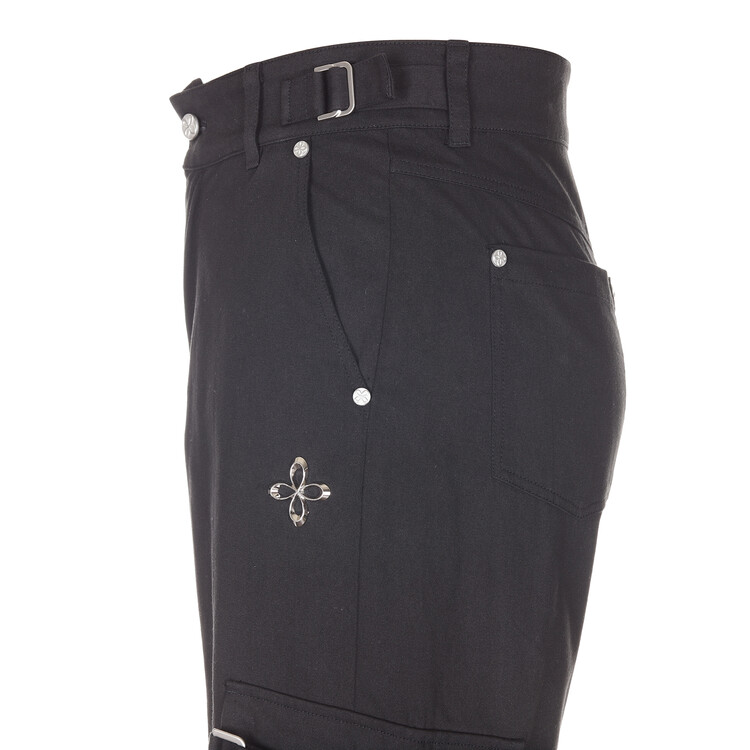 【SURGERY】BONDAGE Cargo Pants Black surgery bondage cargo pants 'black'