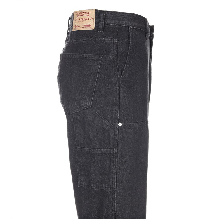 surgery double knee double jeans 'black'