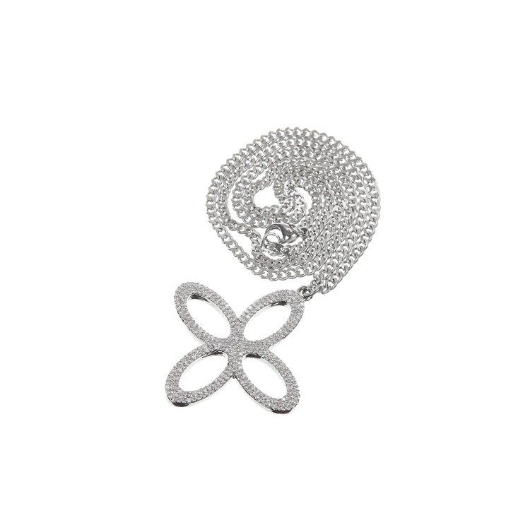 【SURGERY】ice clover logo necklace surgery ice clover logo necklace