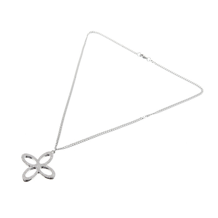 ★人気★【SURGERY】★surgery ice clover logo necklac.e★ surgery ice clover logo necklace