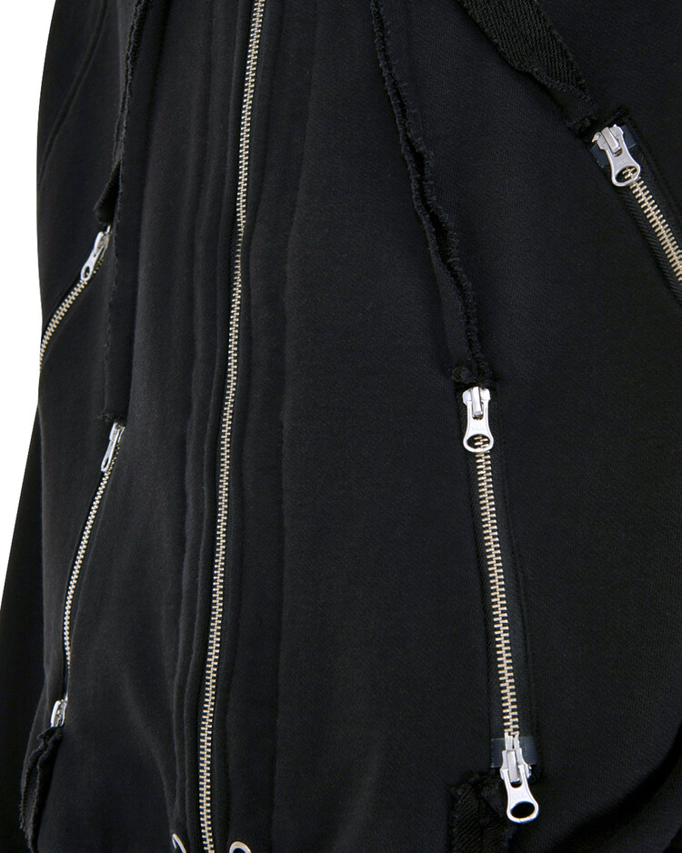 ★SURGERY★ surgery back-forth sweat jacket surgery back-forth sweat jacket 'black'