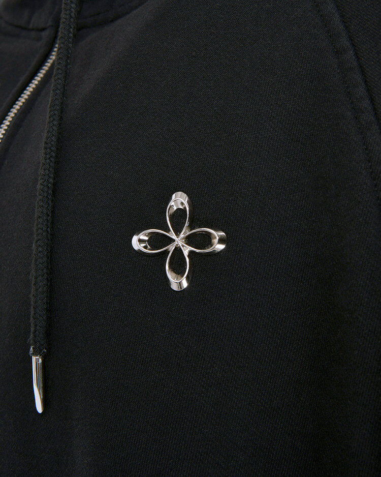 ★SURGERY★ surgery back-forth sweat jacket surgery back-forth sweat jacket 'black'