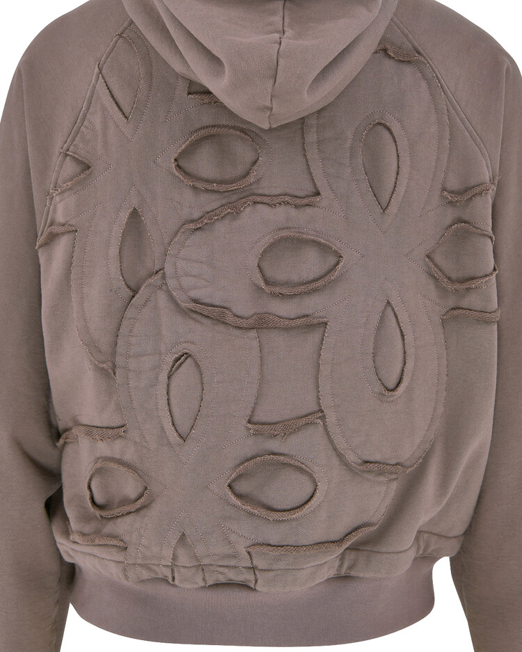 人気 ★SURGERY★ CLOVER LOGO PATCHS SWEAT HOODIE 3/9再入荷【SURGERY】clover logo patchs sweat hoodie | OUR