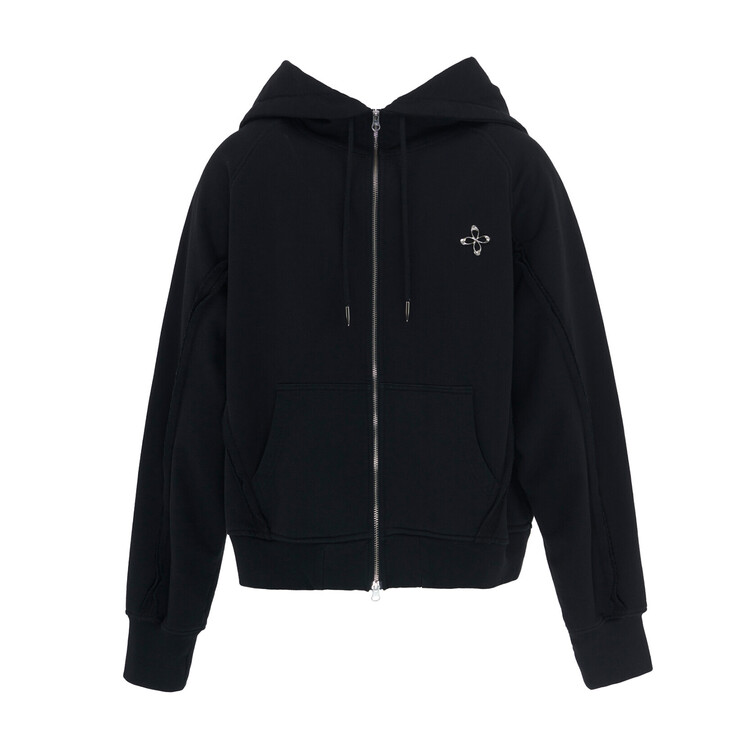 ★SURGERY★ surgery back-forth sweat jacket surgery back-forth sweat jacket 'black'