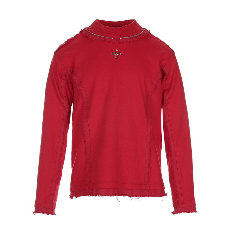 ●SURGERY● 25SS surgery ninja 3-way long sleeves T-shirts surgery ninja 3-way long sleeves T-shirts 'red'