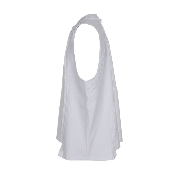 surgery dekki clover logo sleeveless 'white'