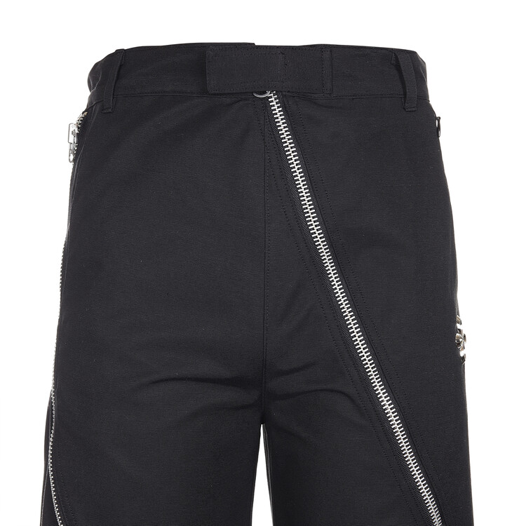 【SURGERY】technical tripple zip pants black surgery technical tripple zip pants 'black'