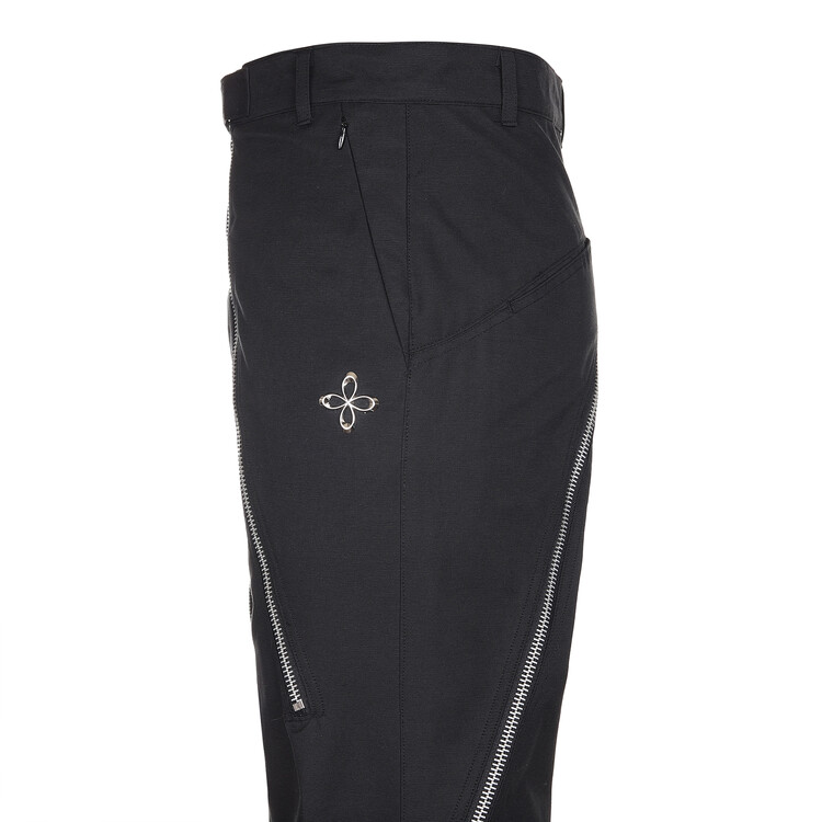 【SURGERY】technical tripple zip pants black surgery technical tripple zip pants 'black'