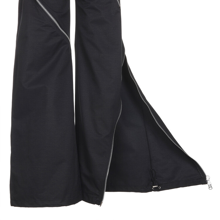 【SURGERY】technical tripple zip pants black surgery technical tripple zip pants 'black'
