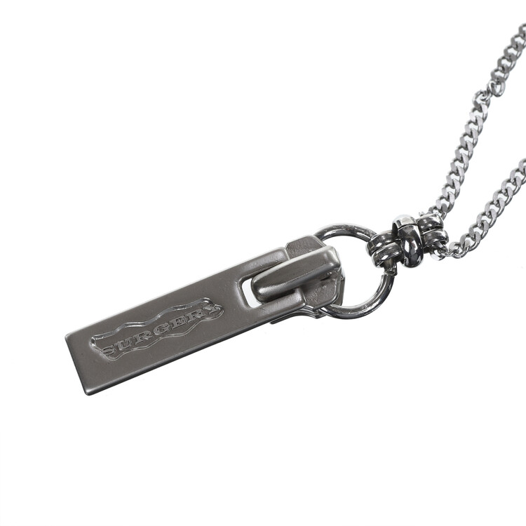 ★SURGERY★ OPERATINGROOM LOGO ZIPPER SLIDER NECKLACE surgery operatingroom logo zipper slider necklace