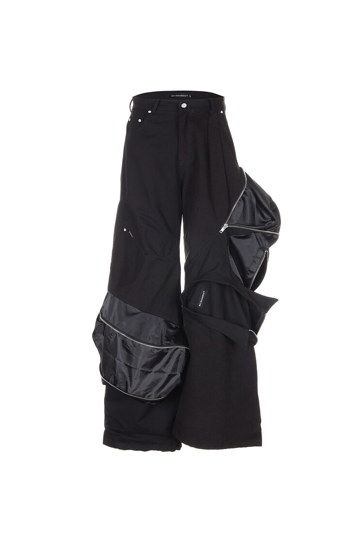 パンツ SURGERY BAJI Black/White SURGERY BAJI 'black'