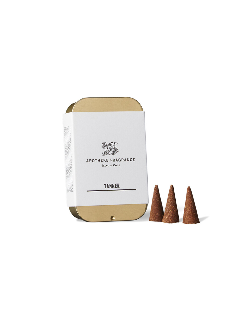APOTHEKE FRAGRANCE 'Tanner' Incense Cone