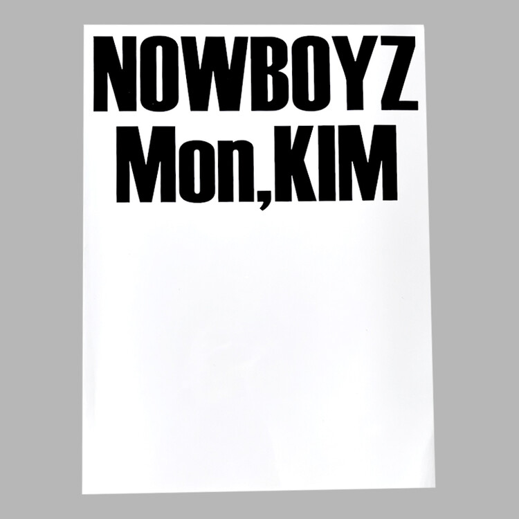 NOWBOYZ: Visual Book 01 White cover 'ROOM204'