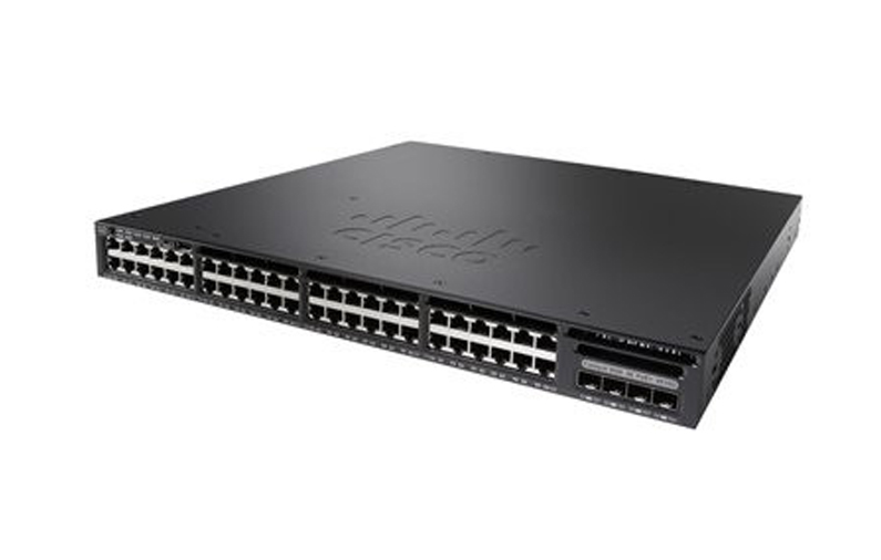 시스코 스위치 WS-C3650-48TS-S 48포트 Switch L2/L3 스위칭허브 4SFP