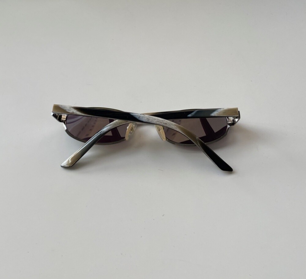 Vintage Gucci Silver Sunglasses