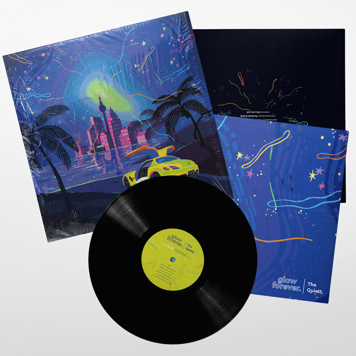 더콰이엇 The Quiett - Glow Forever (180g, Black vinyl, 33RPM)