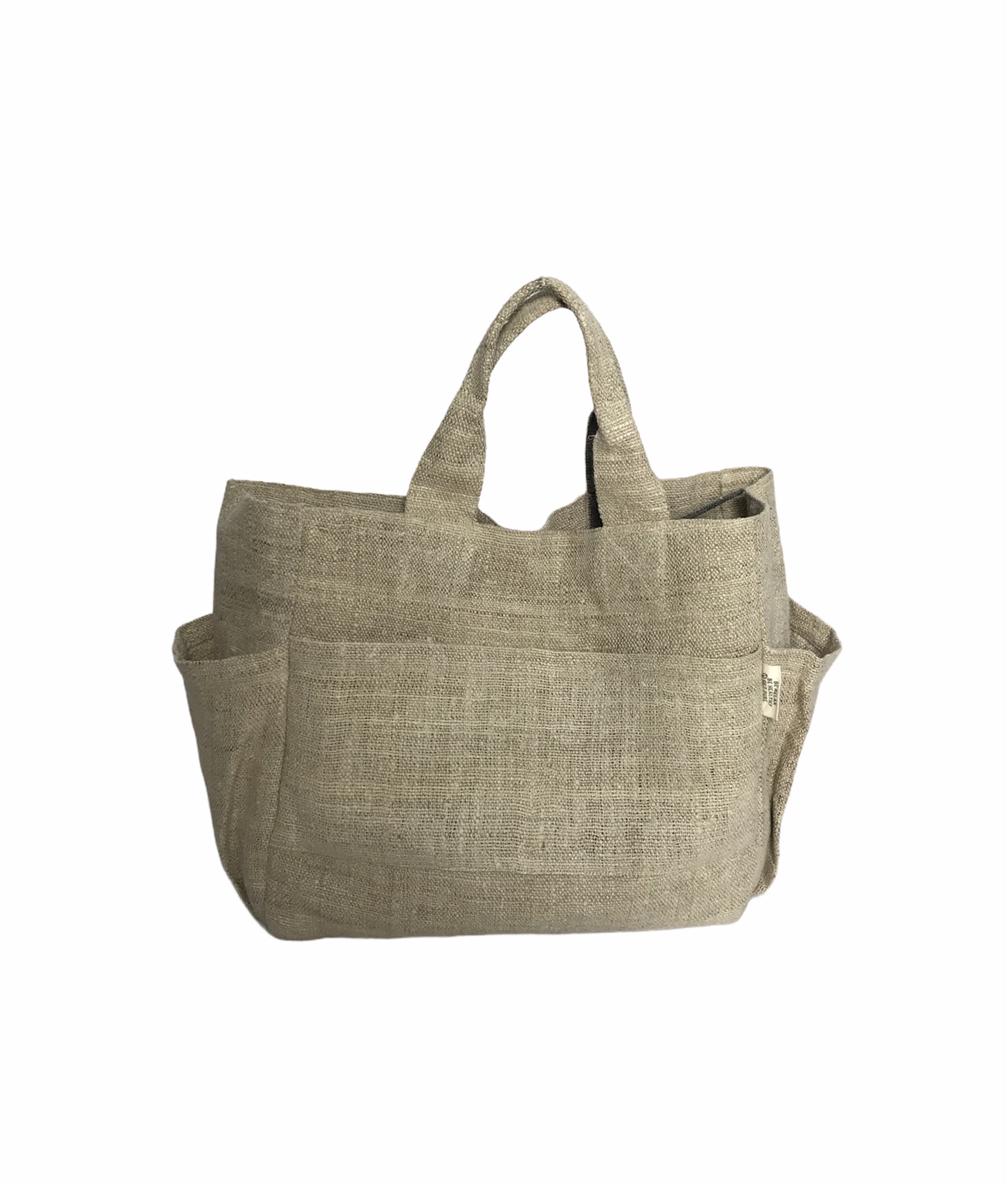 Natural Hemp multi tote bag
