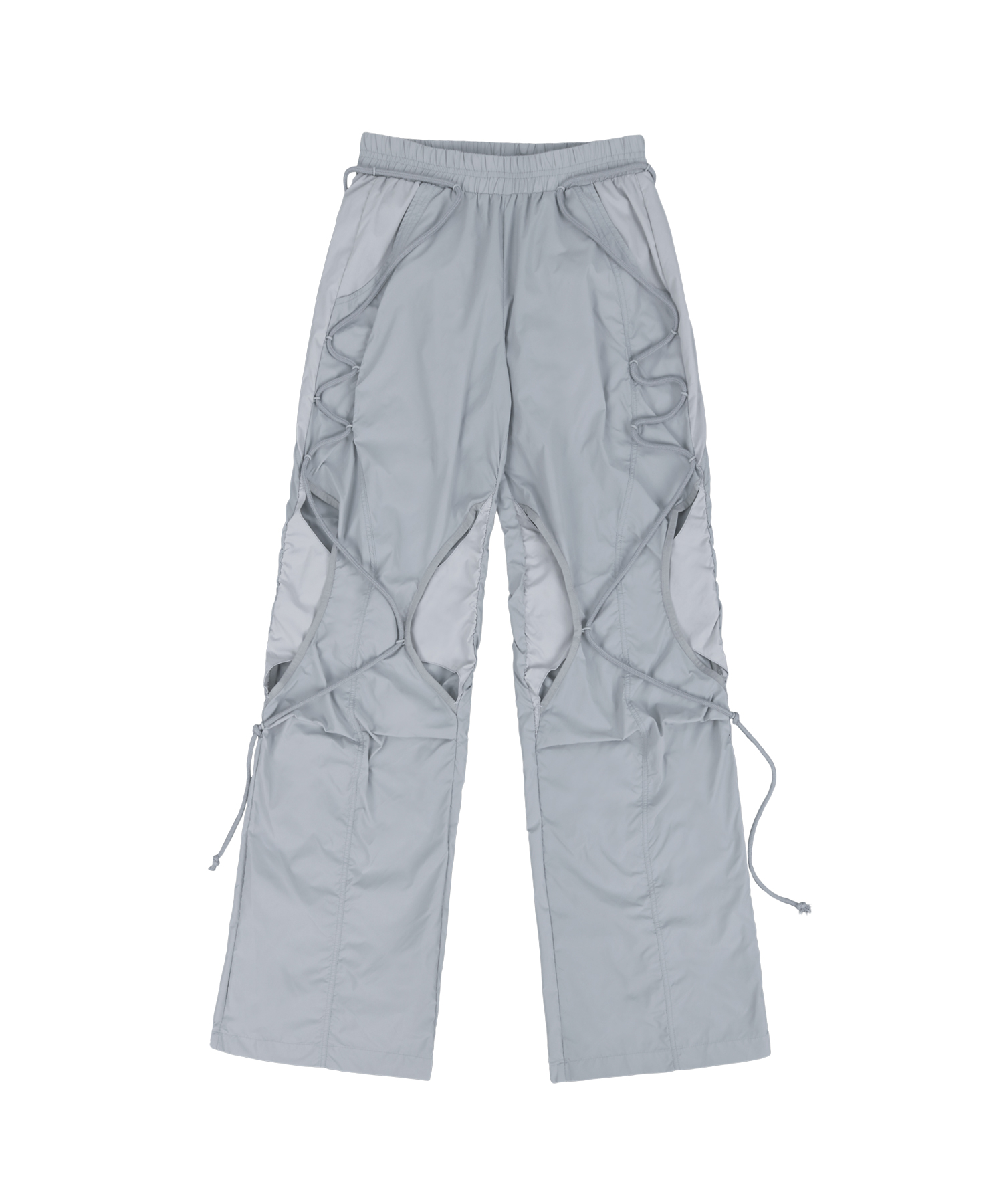 ojos Open Snap Light Pants / Grey-