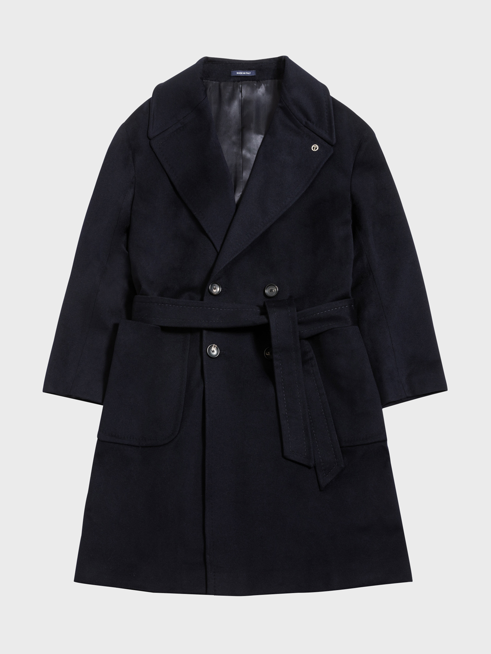 LORO PIANA DOUBLE OVERCOAT MIDNIGHT BLUE 