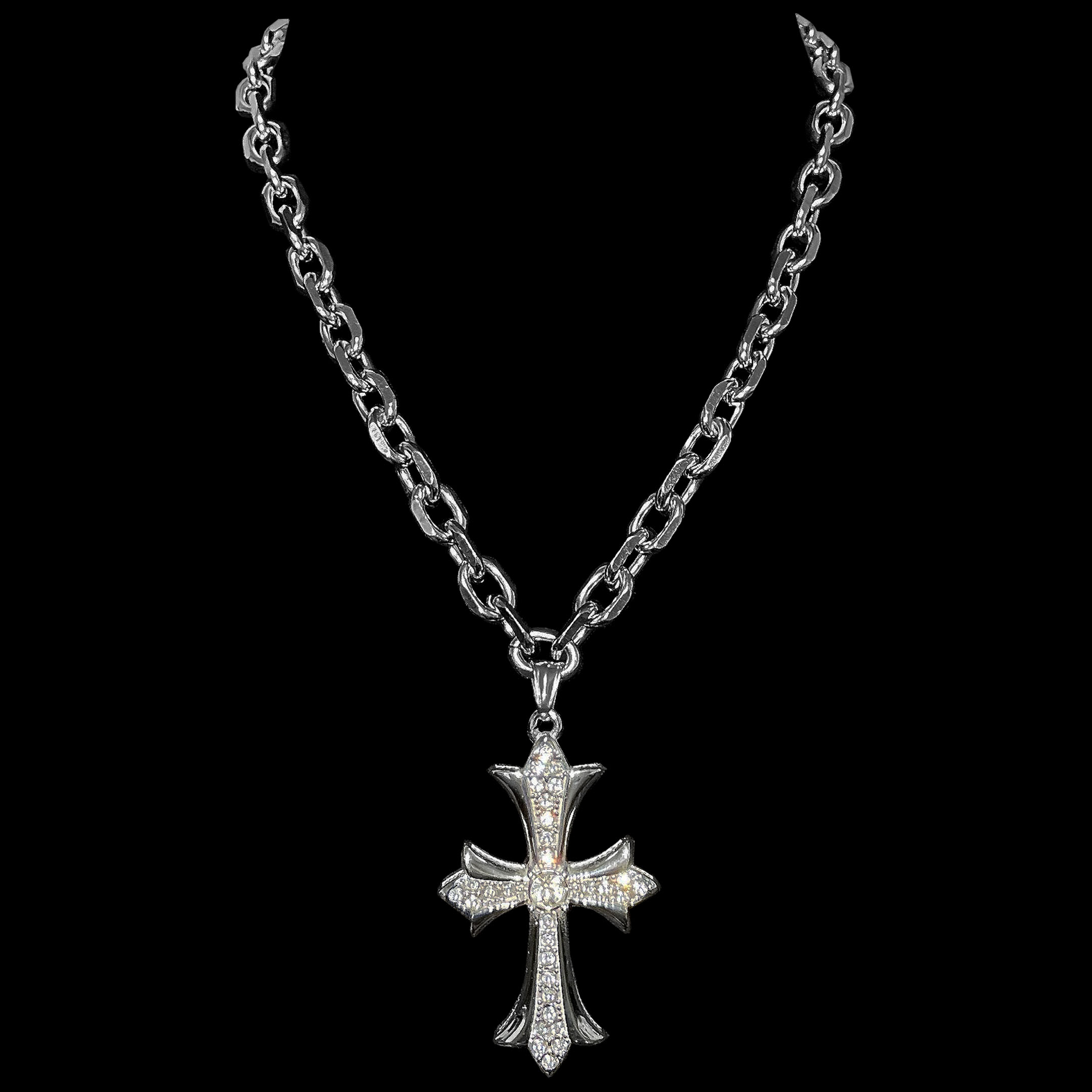 HOLY CROSS NECKLACE (Surgical Steel)