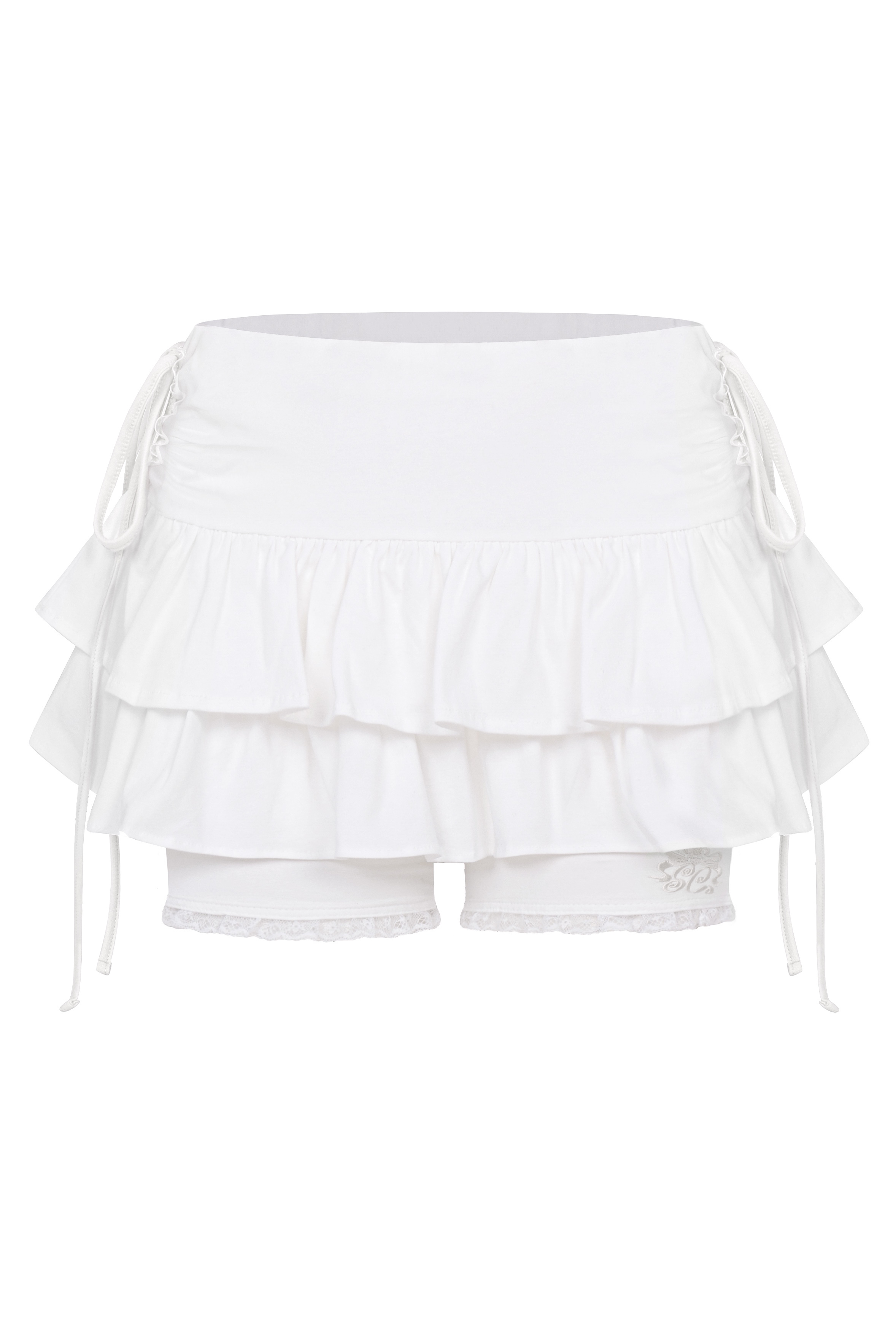 ♥ DOLLY HIME TRAINING SKORT ♥ (white x white)