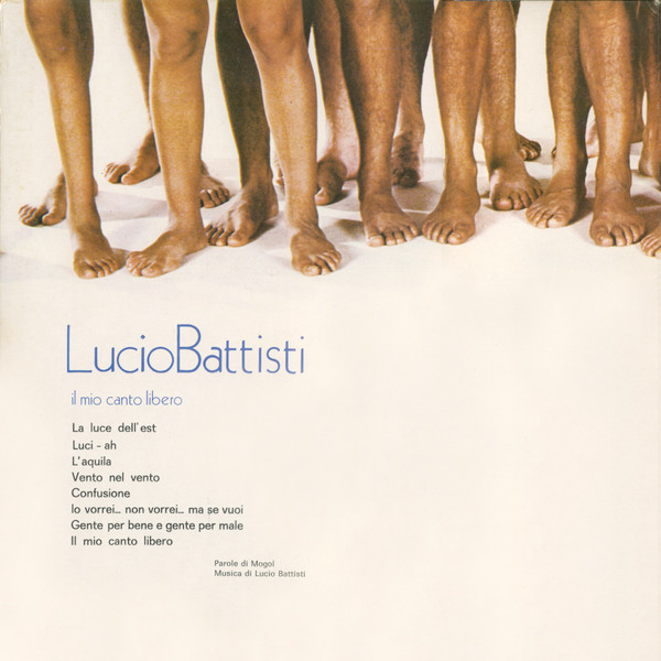 Lucio Battisti IL MIO CANTO LIBERO / CONFUSIONE Vinyl Record