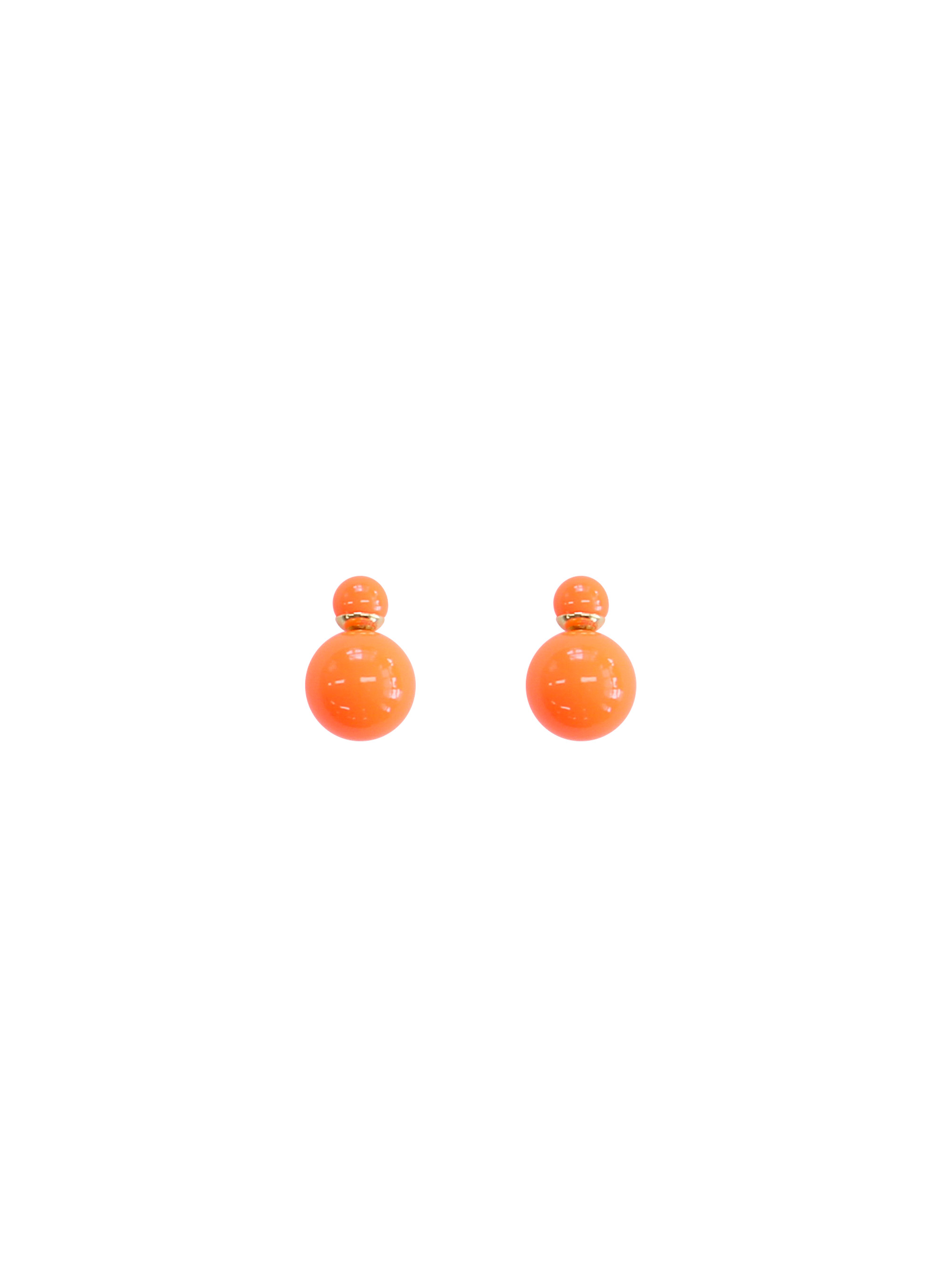 SUMMER BALL EARRING ORANGE