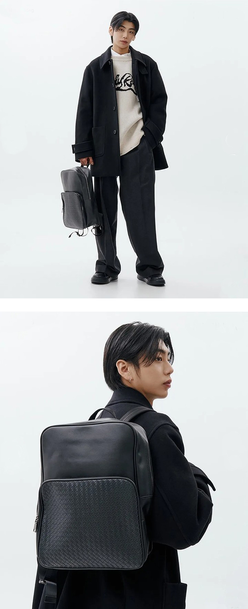 ZENITH INTRECCIATO SQUARE BACKPACK : MINOC Online Store (미녹)