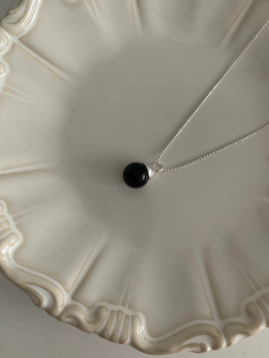 (silver925) Onyx symbol long necklace *silver 상세 이미지 38