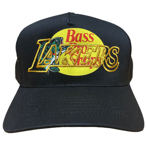 Lakers Trucker Hat black